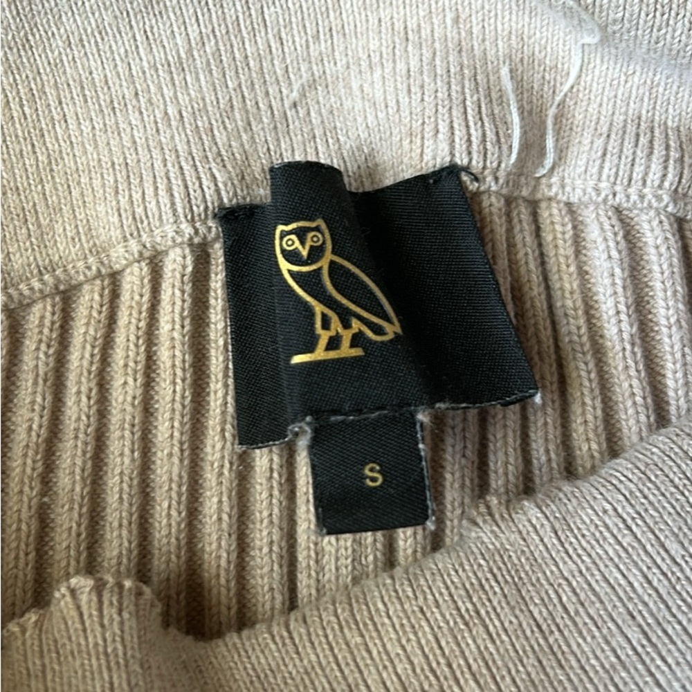 OVO Gray Ribbed Bike Shorts - Picture 4 of 4